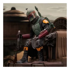 Gentle Giant Star Wars The Mandalorian - Premier Collection 1/7 - Figurine Boba Fett On Throne -YUGEN COLLECTIBLES Soldes star wars the mandalorian premier collection 17 figurine boba fett on throne 5