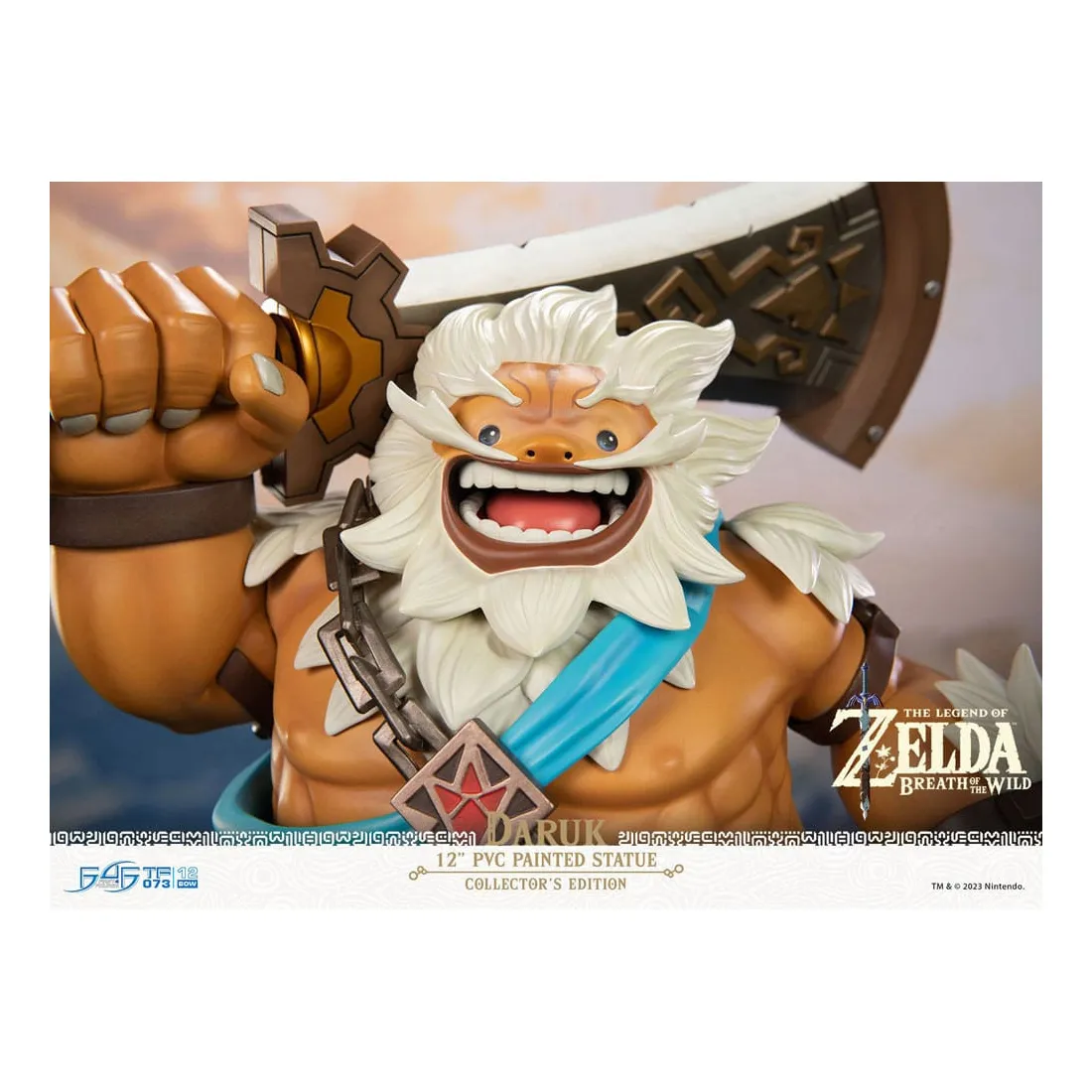 First 4 Figures The Legend Of Zelda Breath Of The Wild - Figurine Daruk Collector Edition PRÉCOMMANDE 13 First 4 Figures The Legend Of Zelda Breath Of The Wild - Figurine Daruk Collector Edition PRÉCOMMANDE – Image 11