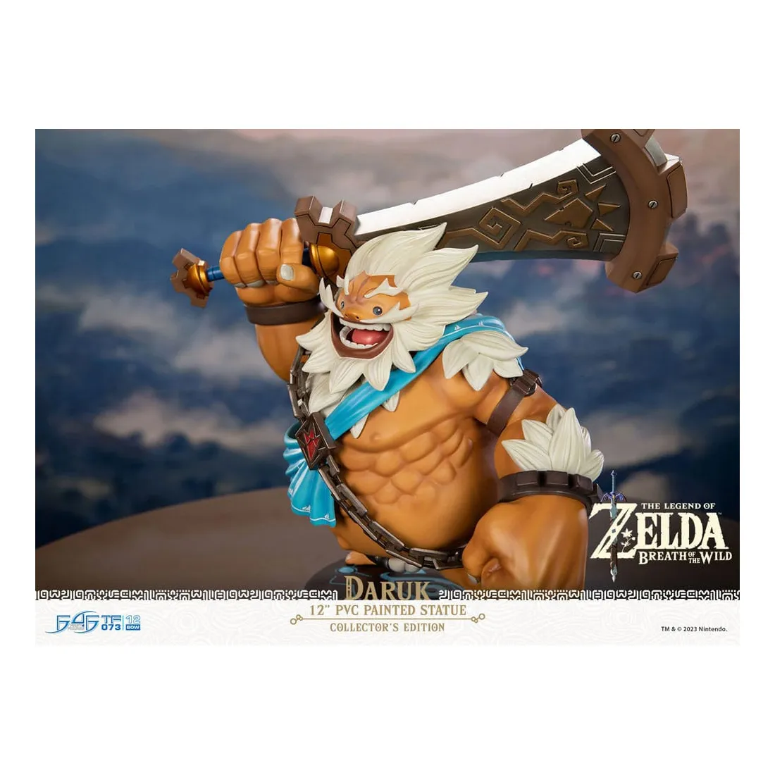 First 4 Figures The Legend Of Zelda Breath Of The Wild - Figurine Daruk Collector Edition PRÉCOMMANDE 7 First 4 Figures The Legend Of Zelda Breath Of The Wild - Figurine Daruk Collector Edition PRÉCOMMANDE – Image 5