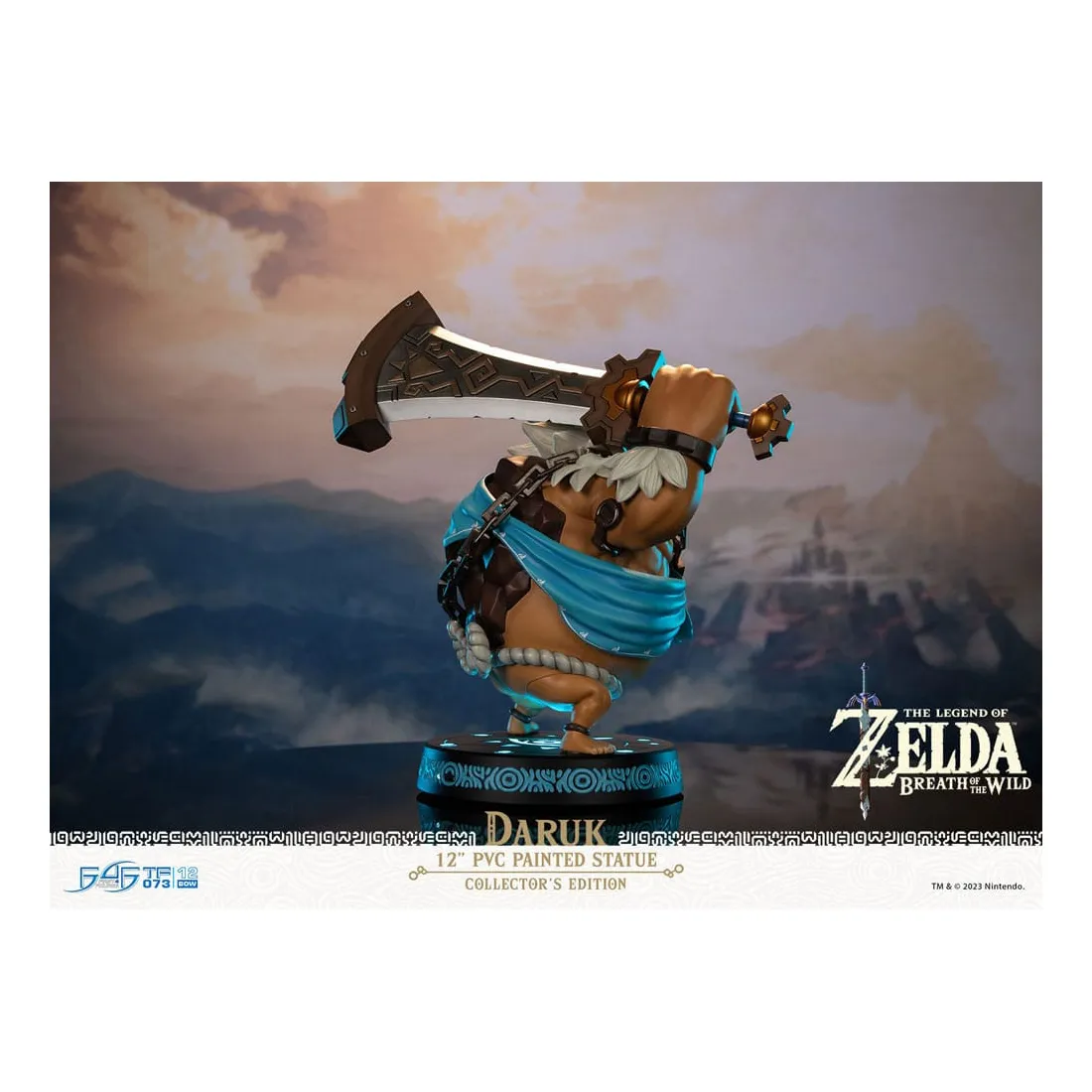 First 4 Figures The Legend Of Zelda Breath Of The Wild - Figurine Daruk Collector Edition PRÉCOMMANDE 9 First 4 Figures The Legend Of Zelda Breath Of The Wild - Figurine Daruk Collector Edition PRÉCOMMANDE – Image 7