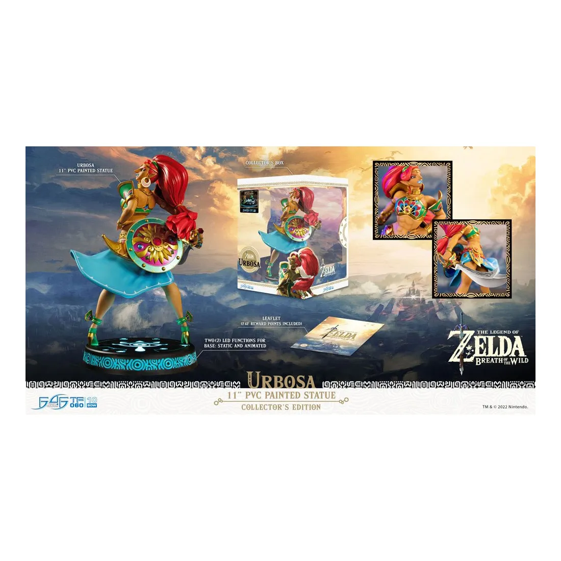 First 4 Figures The Legend Of Zelda Breath Of The Wild - Figurine Urbosa Collector Edition 20 First 4 Figures The Legend Of Zelda Breath Of The Wild - Figurine Urbosa Collector Edition – Image 18
